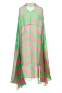 Robe Soie Vert