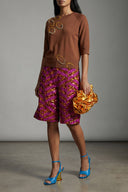 Sweat Laine Marron