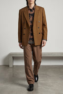 Veste Laine Marron