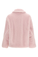 Manteau Soie Rose