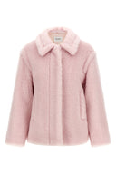 Manteau Soie Rose