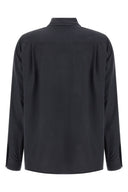 Chemise Soie Gris