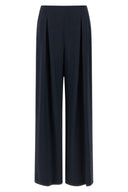 Pantalon Soie Bleu