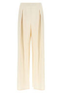 Pantalon Soie Blanc