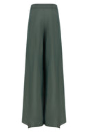 Pantalon Soie Vert