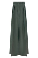 Pantalon Soie Vert