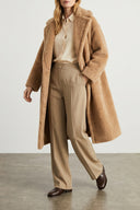 Pantalon Soie Beige