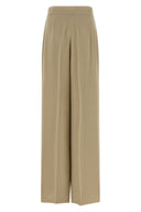 Pantalon Soie Beige