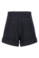 Short Coton Bleu