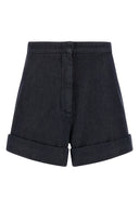 Short Coton Bleu