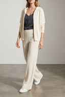 Top Soie Gris