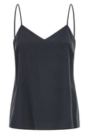 Top Soie Gris