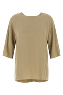 Chemise Soie Beige