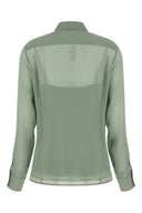 Chemise Soie Vert