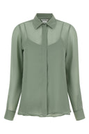 Chemise Soie Vert