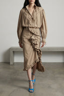 Chemise Coton Beige