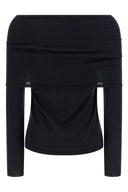 Sweat Cachemire Bleu