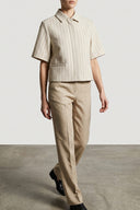 Veste Coton Beige