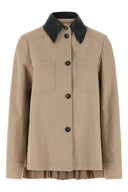 Manteau Coton Beige