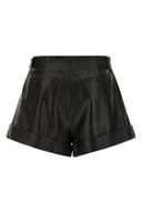 Short Cuir Noir