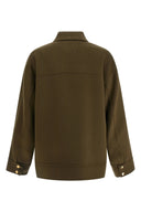 Manteau Soie Vert
