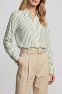 Chemise Soie Vert