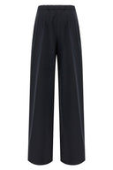Pantalon Laine Bleu