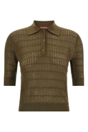 Polo Soie Vert