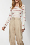 Sweat Soie Blanc