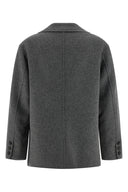 Veste Laine Gris