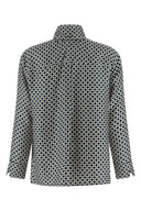 Chemise Soie Bleu