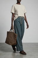 Pantalon Coton Bleu