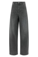 Pantalon Cuir Gris
