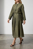 Chemise Soie Vert