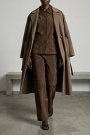 Pantalon Daim Marron