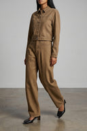 Veste Coton Beige