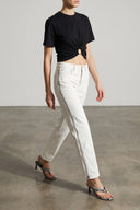 Pantalon Coton Blanc