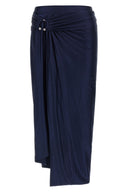 Jupe Satin Bleu