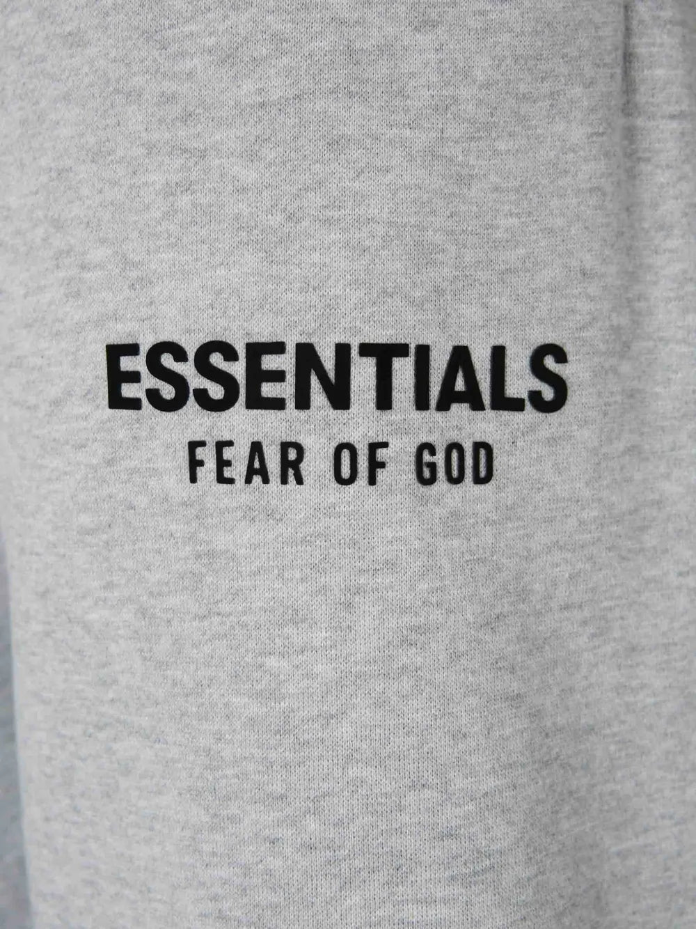 Fear of God Essentials Fleece Sweatpant 'Light Heather Grey' — vue 3