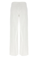 Pantalon Coton Blanc