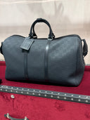 Sac de Voyage Gucci GG Embossé Noir Bandoulière