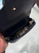 Mini sac à poignée GG Marmont matelassé noir