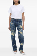Pantalon Coton Bleu