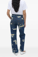 Pantalon Coton Bleu