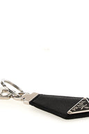 Porte-clés logo Saffiano