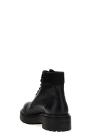Bottines en cuir Re-Nylon