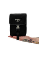 Sac bandoulière en nylon avec logo