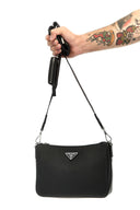 Sac bandoulière Re-Nylon et Saffiano