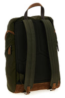 Sac à dos en nylon et daim Re-Nylon et daim