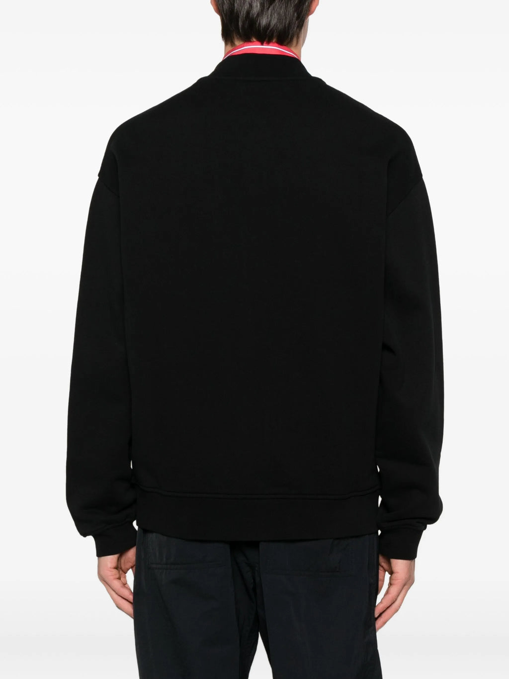 Le Cardigan Gros Grain Jacquemus Black — vue 4